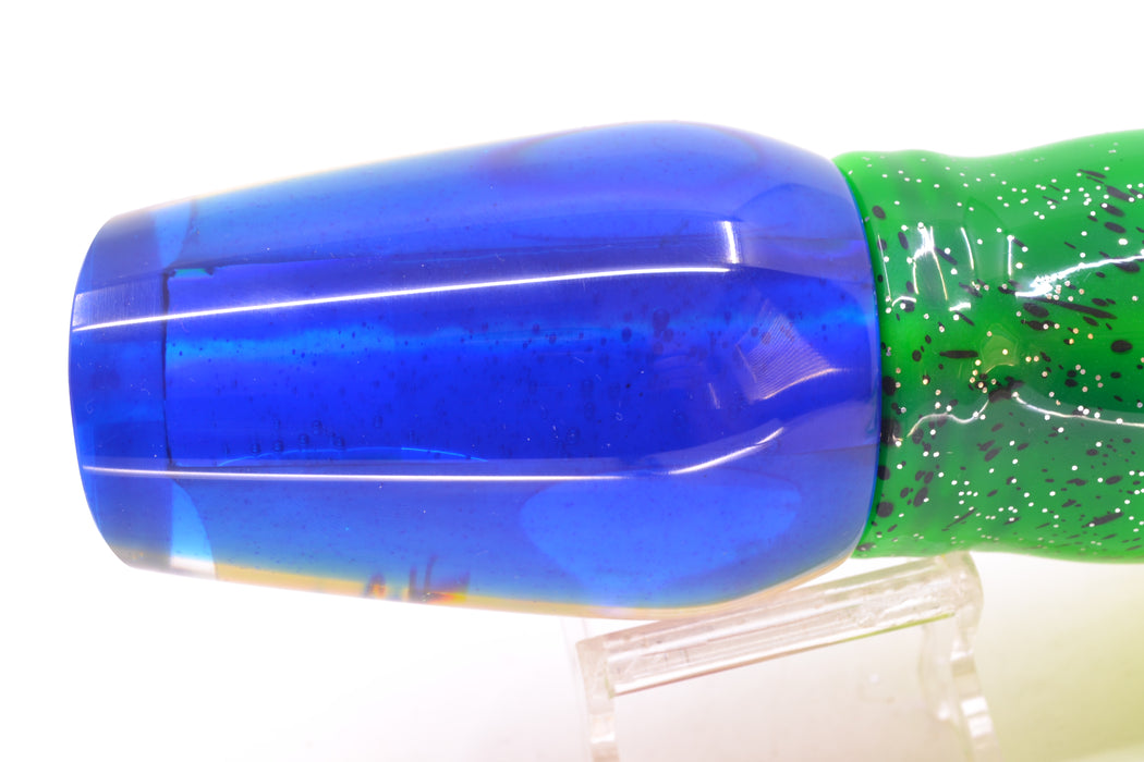 Marlin Magic Golden MOP Blue Back Red Eyes Captain's Choice 14" 12.5oz Skirted Green-Clear