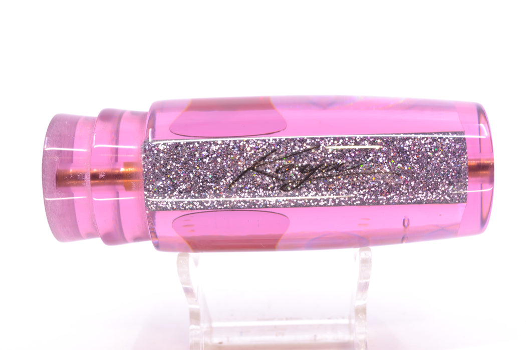Koya Lures Purple Rainbow Diamond Red Eyes Hard Head 12" 5.2oz