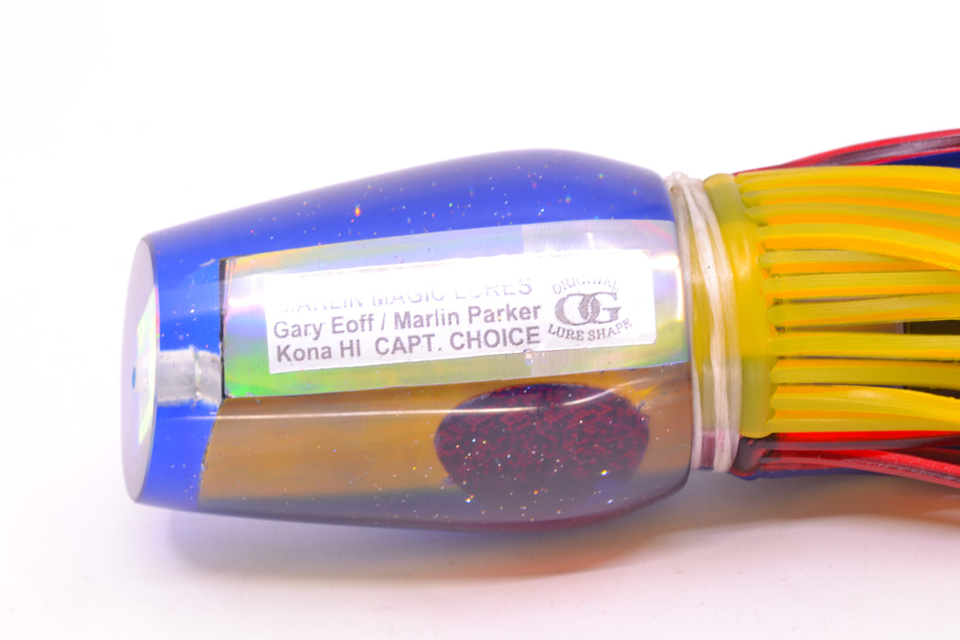 Marlin Magic/GMT Golden MOP Blue Back Captain's Choice + D-Flap Teaser Combo