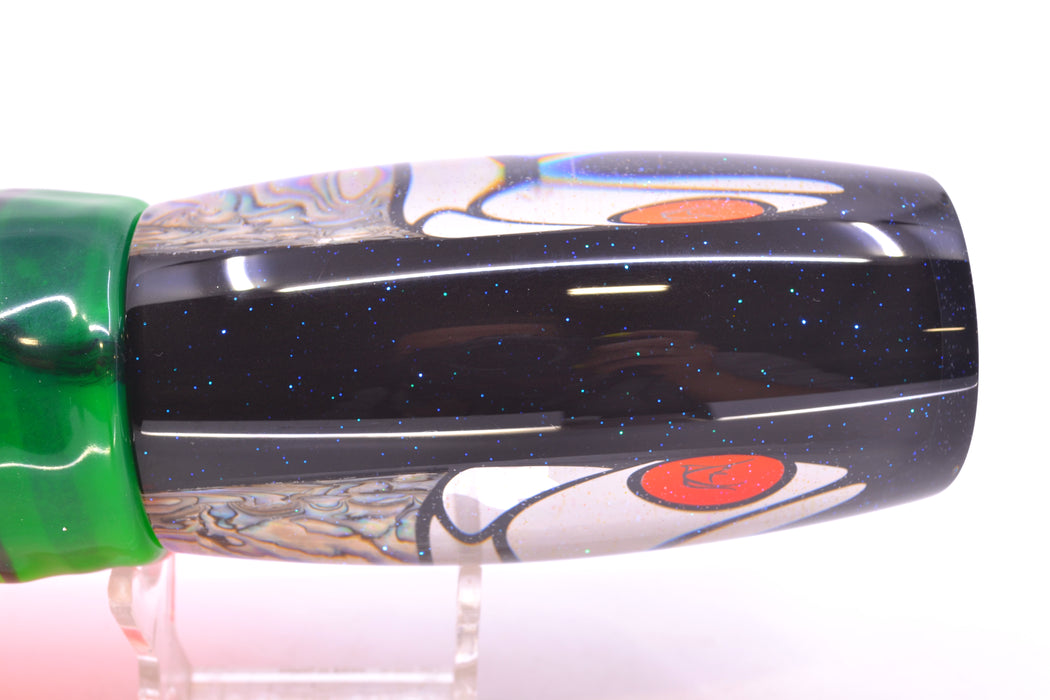 Bonze Lures Hydra Fish Red Eyes Violator 14" 17oz Skirted Guacamaya