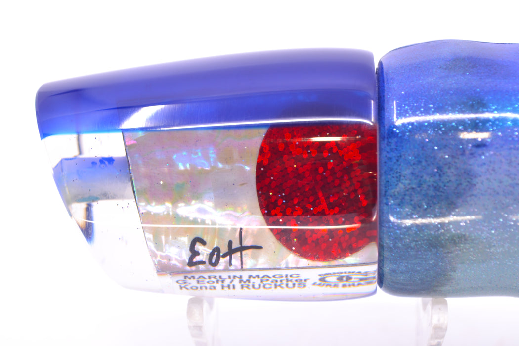 Marlin Magic White Awabi Blue Back Red Eyes Ruckus 12" 9oz FT Vinyl Aku Revisited GZE