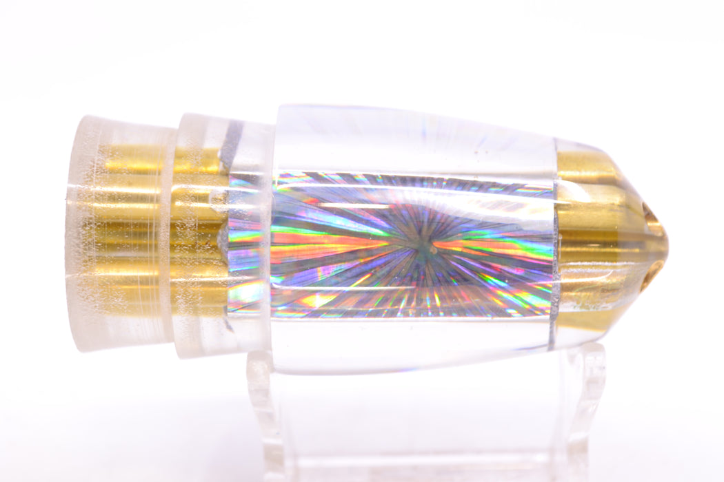 Koya Lures Silver Rainbow Starburst 4-Hole Bullet 9"+ 6oz GZE