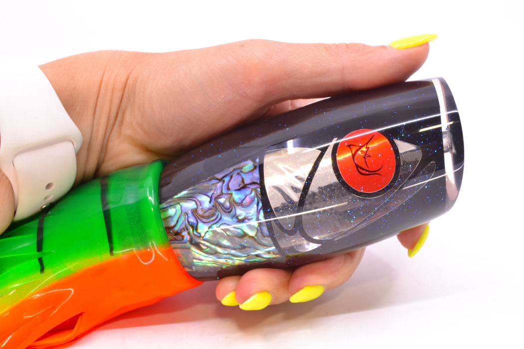 Bonze Lures Hydra Fish Red Eyes Violator 14" 17oz Skirted Guacamaya