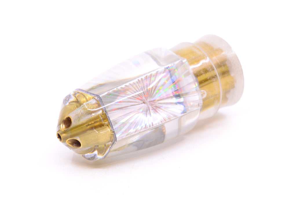 Koya Lures Silver Rainbow Starburst 4-Hole Bullet 9"+ 6oz GZE