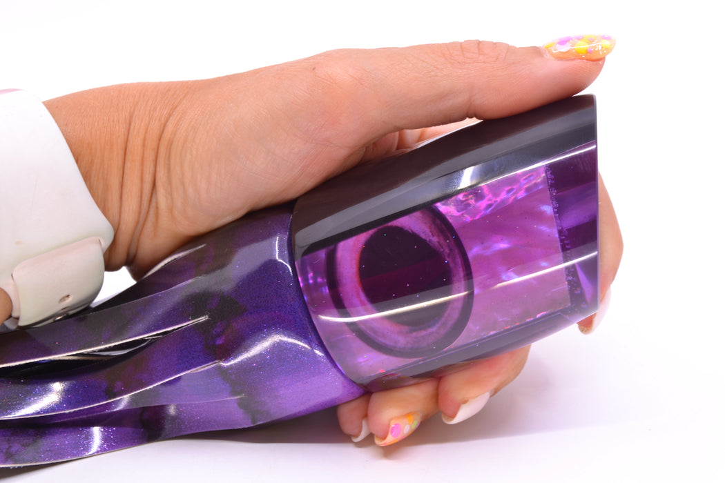 Marlin Magic Purple Awabi Black Back Taxi Eyes Large Ruckus 14" 11.3oz FT Vinyl Grape Juice GZE