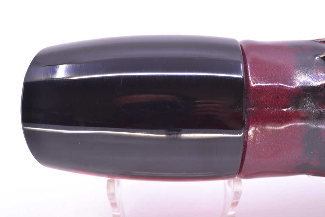 Marlin Magic Red Awabi Black Back Red Eyes Large Ruckus 14" 11.3oz FT Vinyl Red Tiger GZE