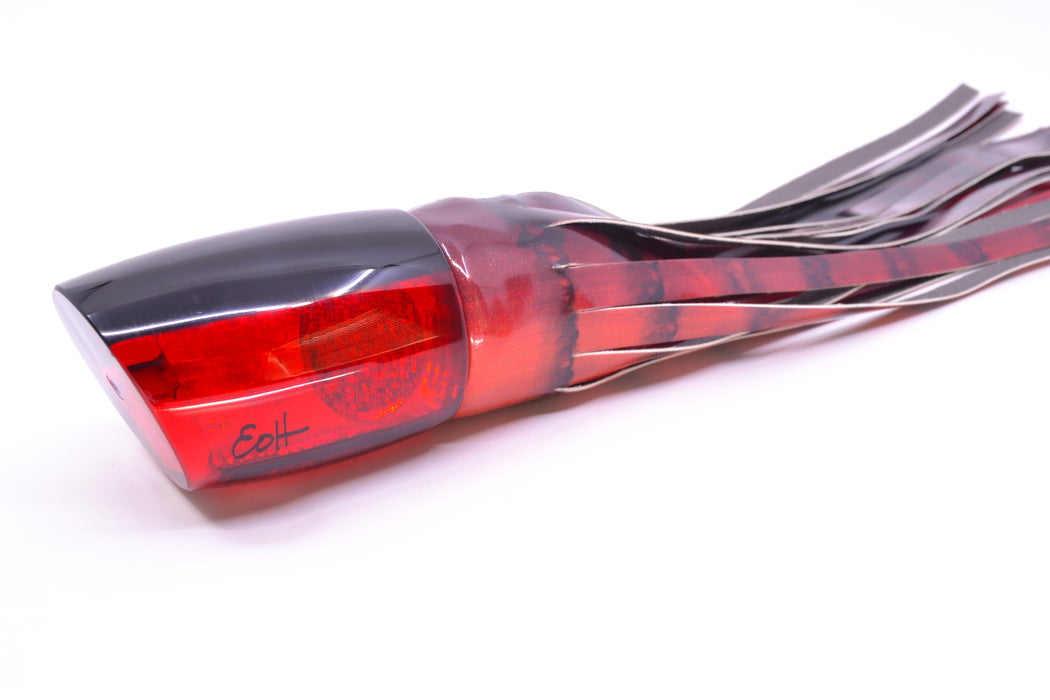 Marlin Magic Red Awabi Black Back Red Eyes Large Ruckus 14" 11.3oz FT Vinyl Red Tiger GZE