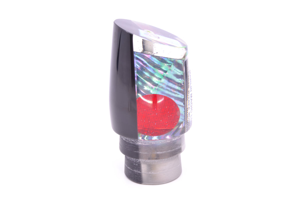 Marlin Magic Lures Blue-Purple Abalone Black Back Red Eyes Ruckus 12" 7.2oz GZE