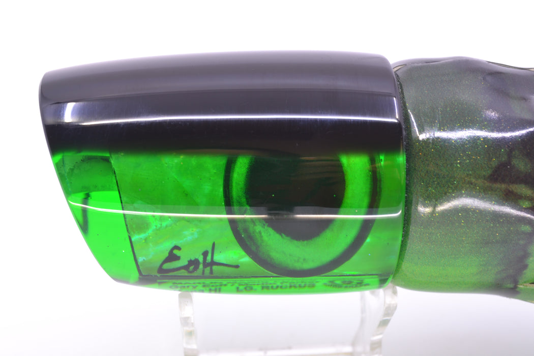 Marlin Magic Green MOP Black Back Taxi Eyes Large Ruckus 14" 11.3oz FT Vinyl Green Tiger GZE