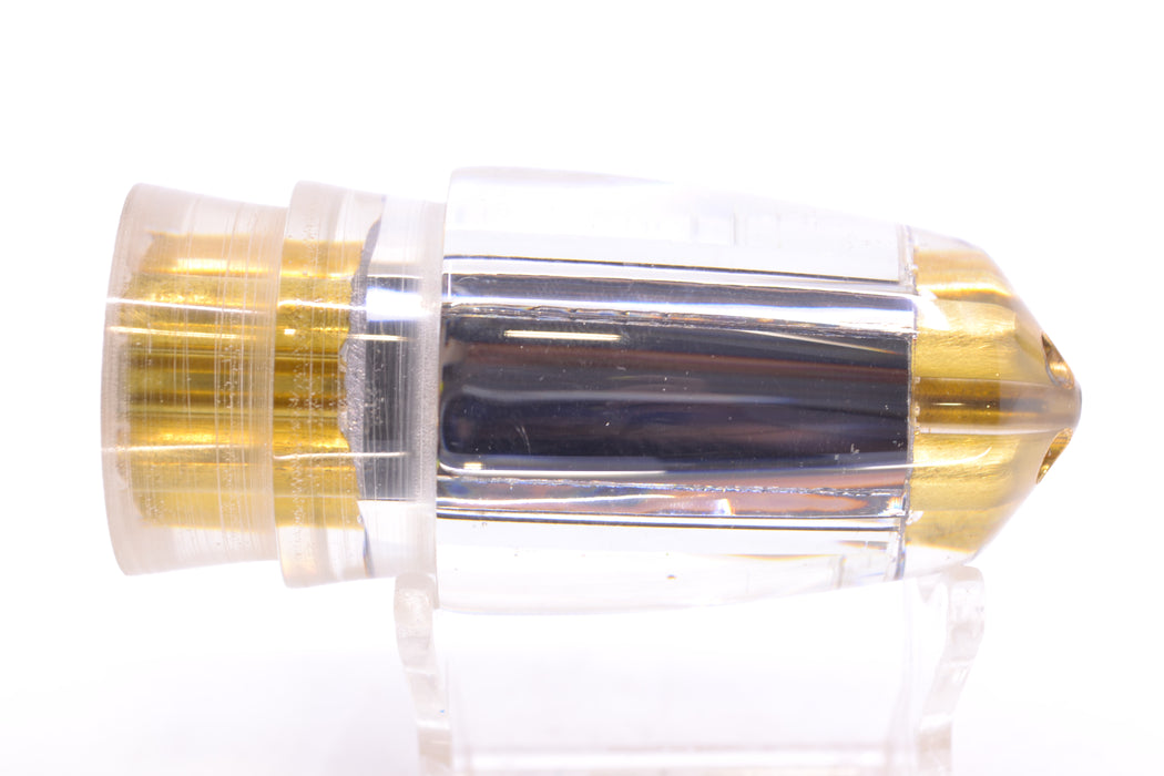 Koya Lures Clear Mirrored 4-Hole Bullet 9"+ 6oz GZE