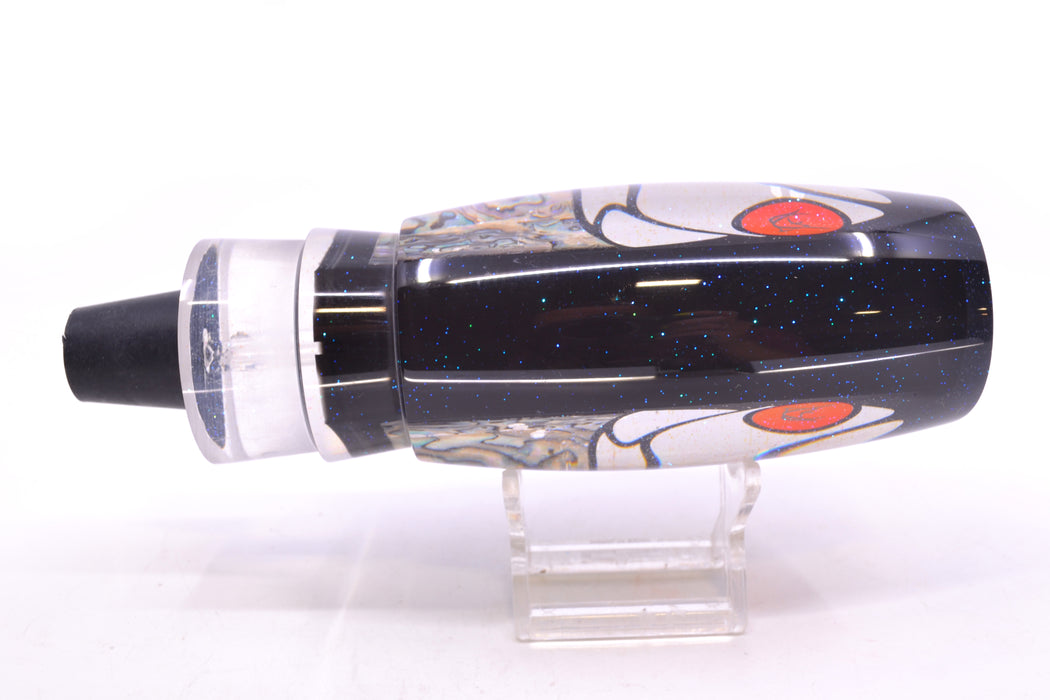 Bonze Lures Hydra Silver-Paua Fish Red Eyes Violator 14" 12.5oz