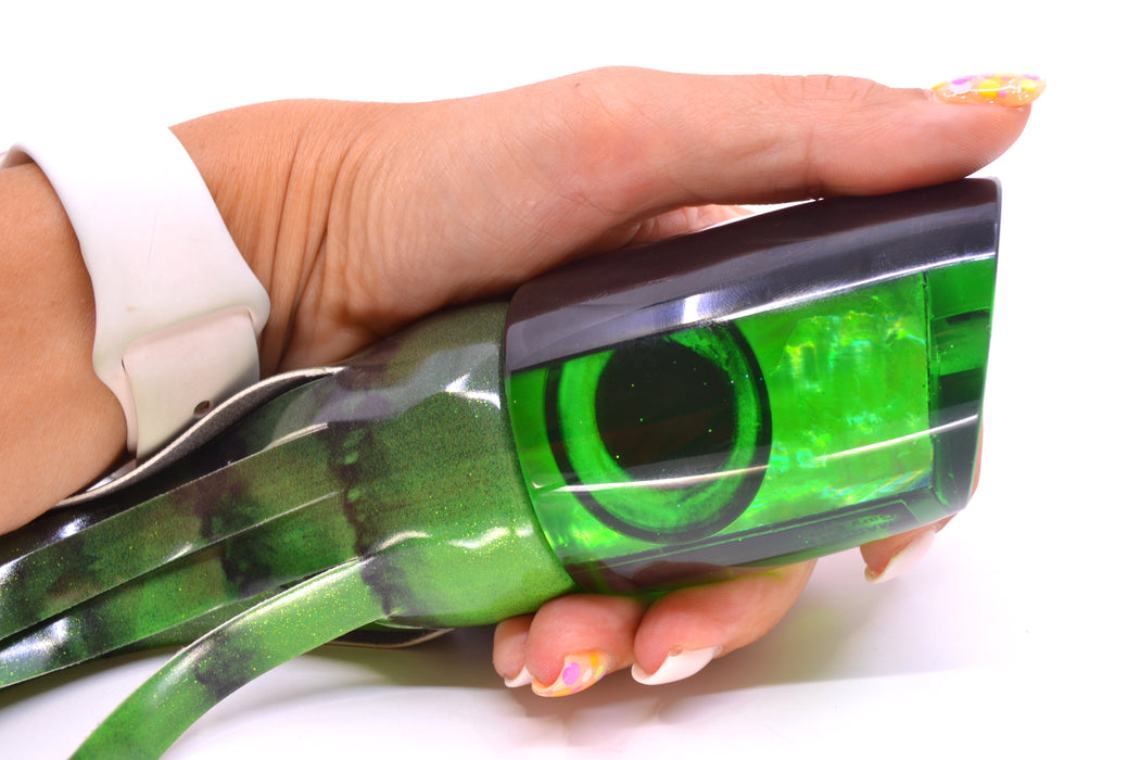 Marlin Magic Green MOP Black Back Taxi Eyes Large Ruckus 14" 11.3oz FT Vinyl Green Tiger GZE