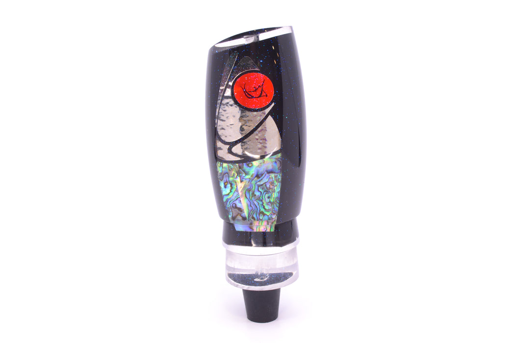 Bonze Lures Hydra Silver-Paua Fish Red Eyes Violator 14" 12.5oz