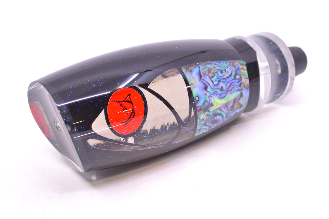 Bonze Lures Hydra Silver-Paua Fish Red Eyes Violator 14" 12.5oz