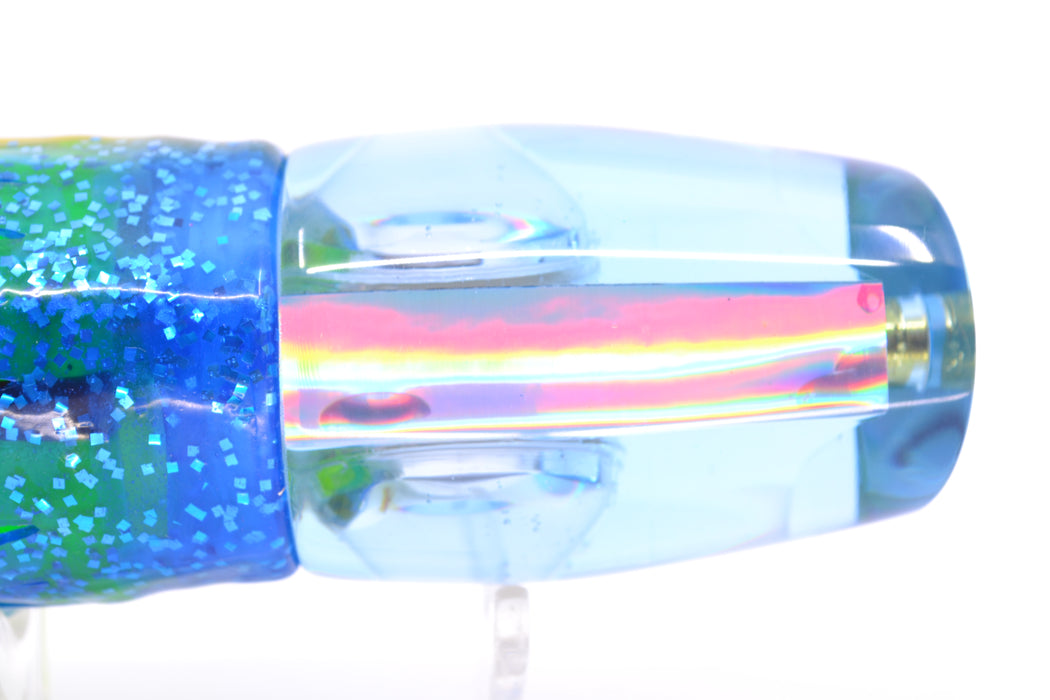 Koya Lures Ice Blue Rainbow Doll Eyes Small 861 10" 7oz Skirted Blue-Yellow-Silver GZE