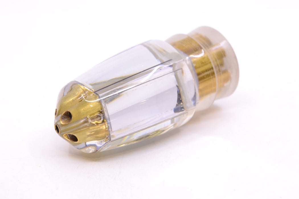 Koya Lures Clear Mirrored 4-Hole Bullet 9"+ 6oz GZE