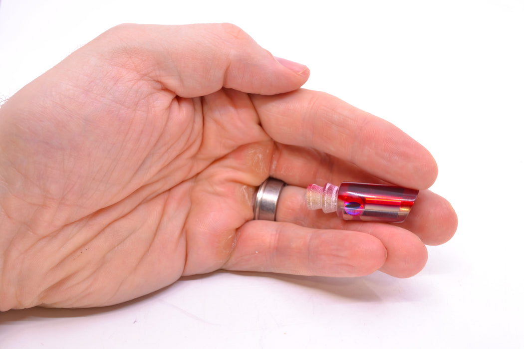 Coggin Lures Mirrored Red Back Mini Baby Peanut Stick 4.5" 0.5oz GZE
