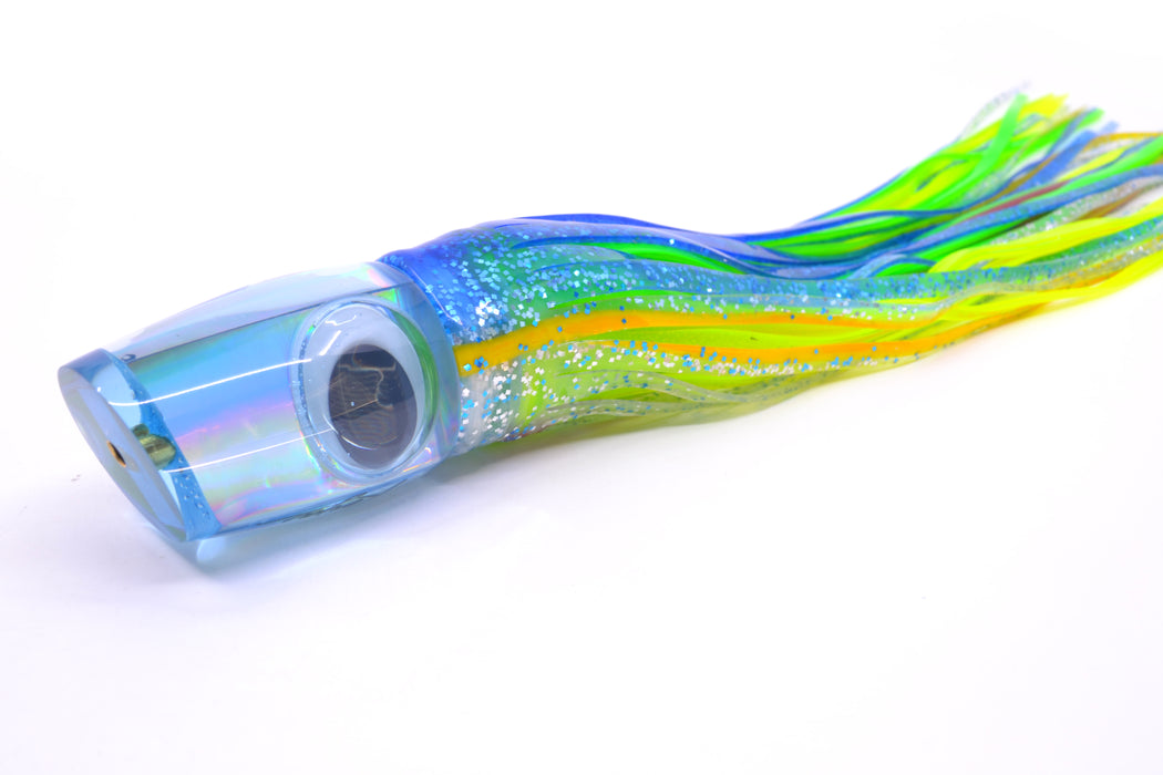 Koya Lures Ice Blue Rainbow Doll Eyes Small 861 10" 7oz Skirted Blue-Yellow-Silver GZE