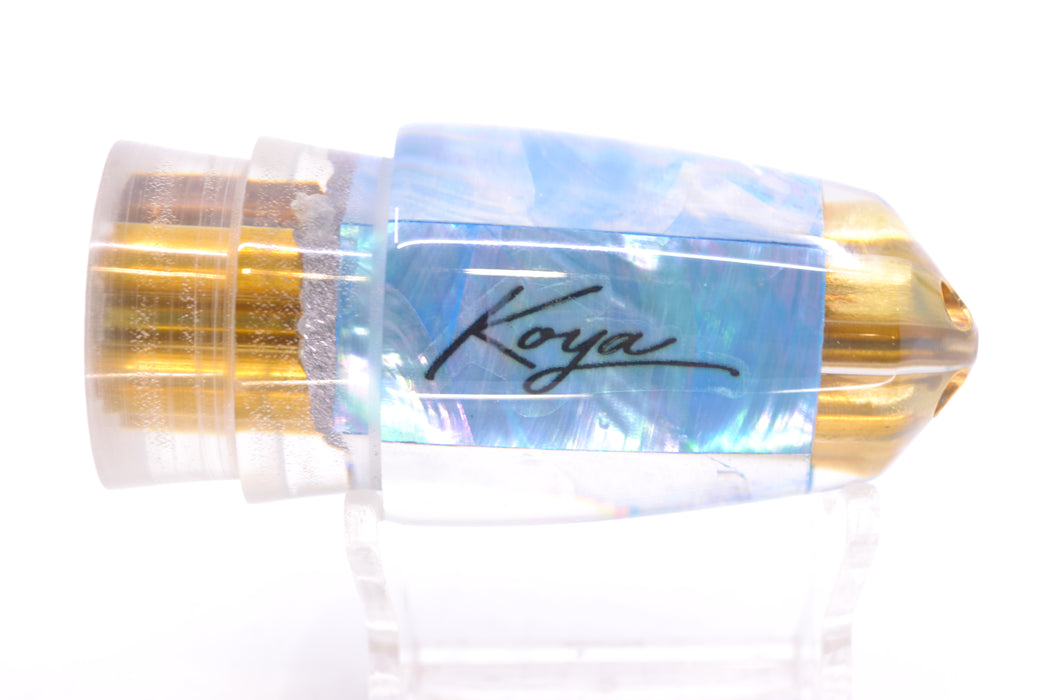 Koya Lures Ice Blue MOP 4-Hole Bullet 9"+ 6oz GZE