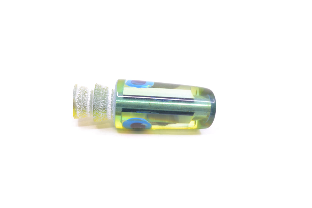 Coggin Lures Blue-Yellow Mirrored Mini Baby Peanut Stick 4.5" 0.5oz GZE