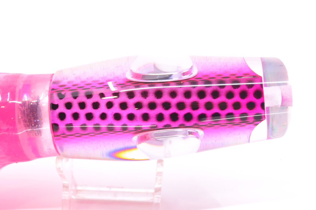Big T Lures Pink-Silver Pearl Black Dotted Back Leopard 12" 10.7oz Skirted Pink/Pink GZE