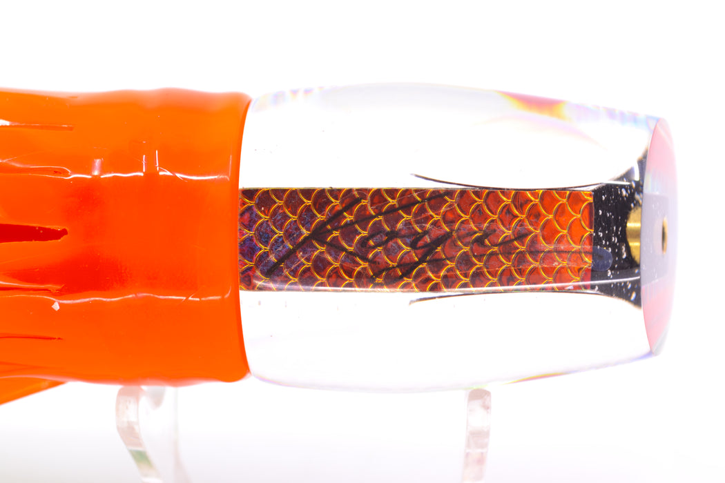 Koya Lures Rainbow Scale Red Eyes Small 861 10" 7oz Skirted Guacamaya GZE