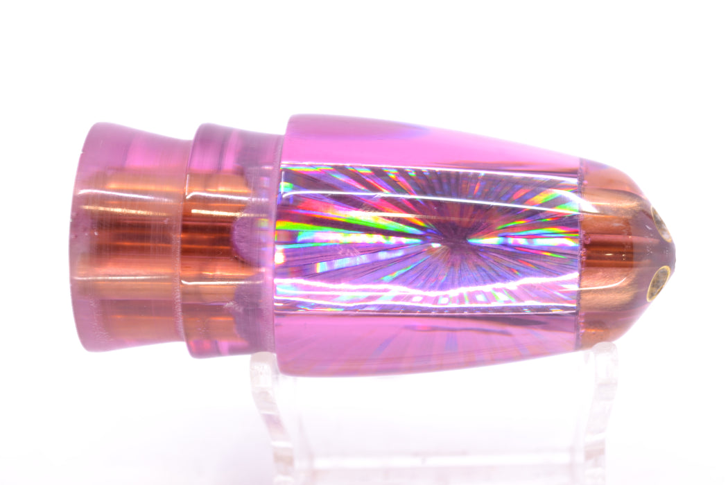 Koya Lures Purple Rainbow Starburst 1/4" Jet Clean Sweep Bullet 10" 5.5oz GZE