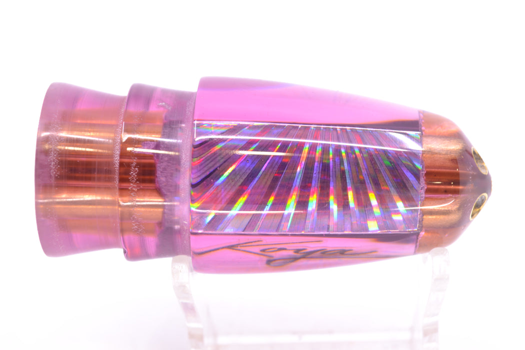 Koya Lures Purple Rainbow Starburst 1/4" Jet Clean Sweep Bullet 10" 5.5oz GZE