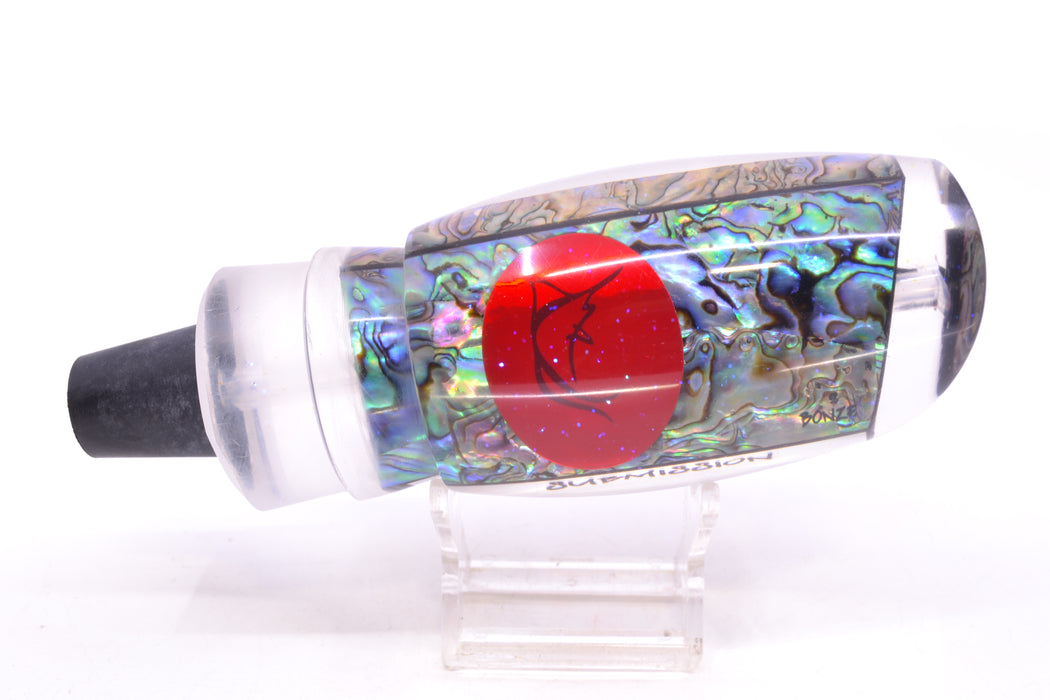 Bonze Lures Paua Shell Red Eyes Submission 14" 10.3oz GZE