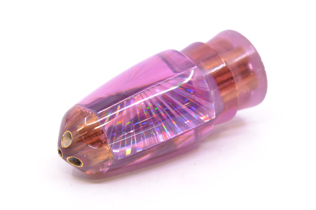 Koya Lures Purple Rainbow Starburst 1/4" Jet Clean Sweep Bullet 10" 5.5oz GZE
