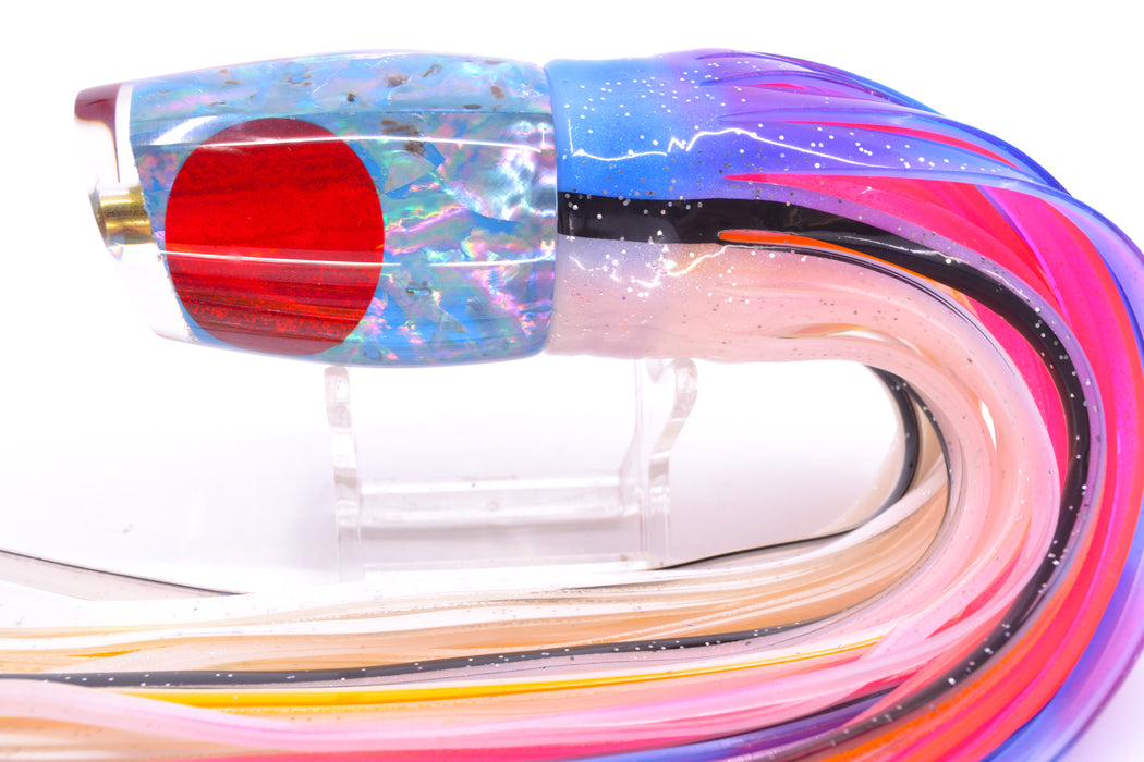 Koya Lures Ice Blue Awabi Red Eyes Small 861 10" 7oz Skirted Gay Bob GZE