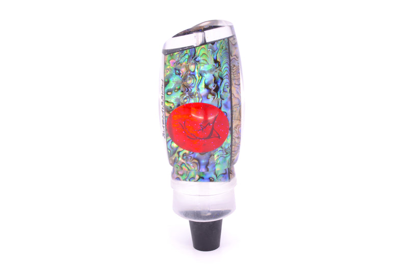 Bonze Lures Paua Shell Red Eyes Submission 14" 10.3oz