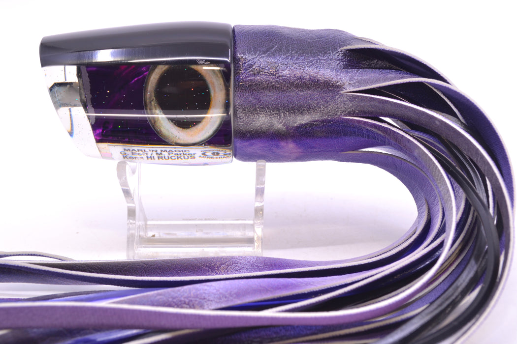 Marlin Magic Purple MOP Black Back Taxi Eyes Ruckus 12" 9oz ALV Vinyl Purple Skipjack