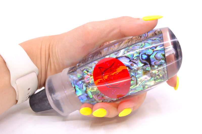 Bonze Lures Paua Shell Red Eyes Submission 14" 10.3oz
