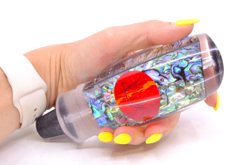 Bonze Lures Paua Shell Red Eyes Submission 14" 10.3oz GZE
