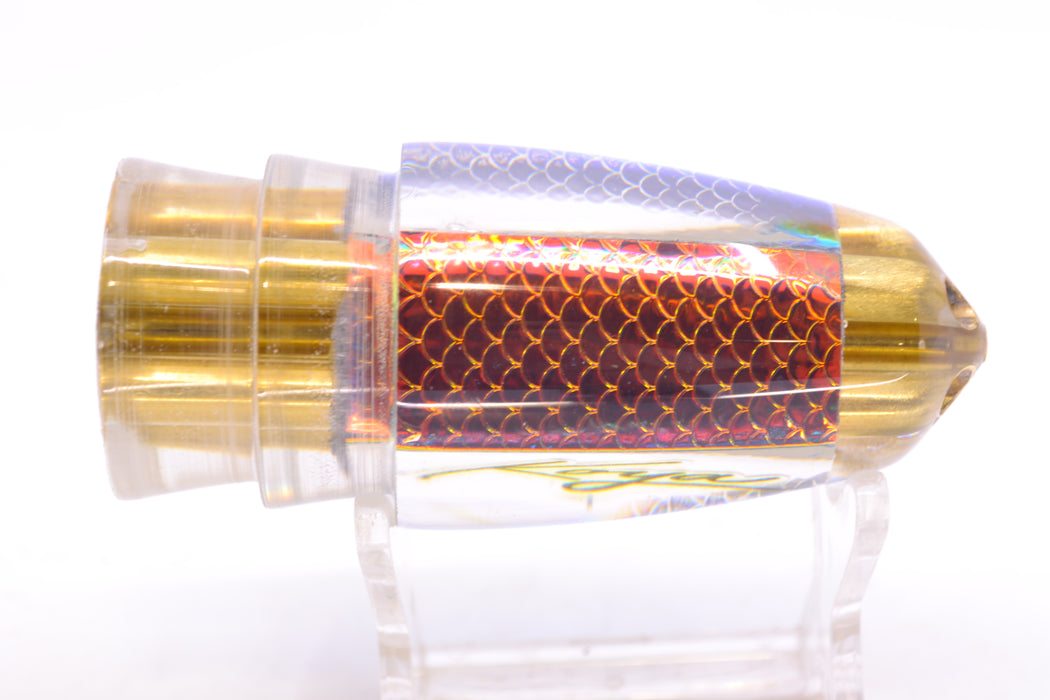 Koya Lures Rainbow Scale 1/4" Jet Clean Sweep Bullet 10" 5.5oz GZE