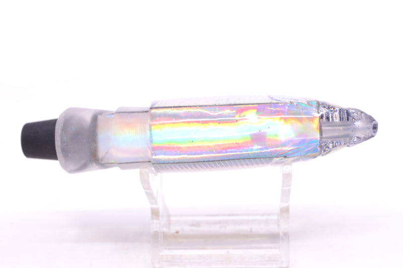 Bonze Lures Silver Rainbow Black Iridescent Back Weapon 9" 6.8oz