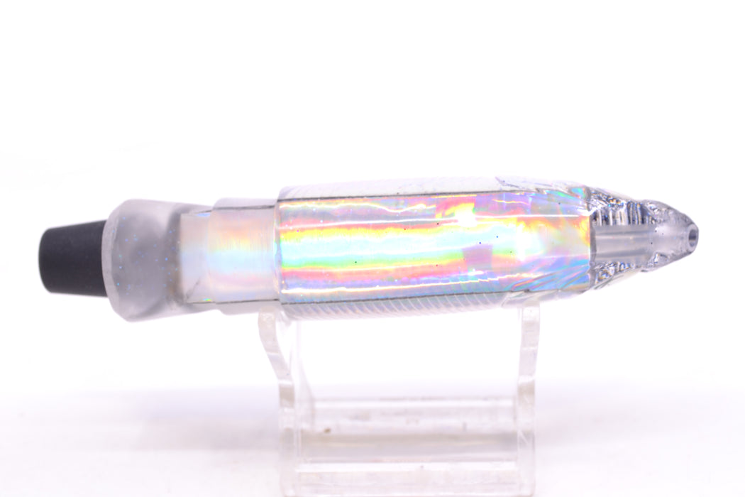 Bonze Lures Silver Rainbow Black Iridescent Back Weapon 9" 6.8oz