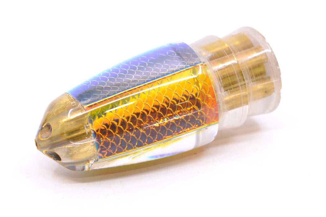 Koya Lures Rainbow Scale 1/4" Jet Clean Sweep Bullet 10" 5.5oz GZE
