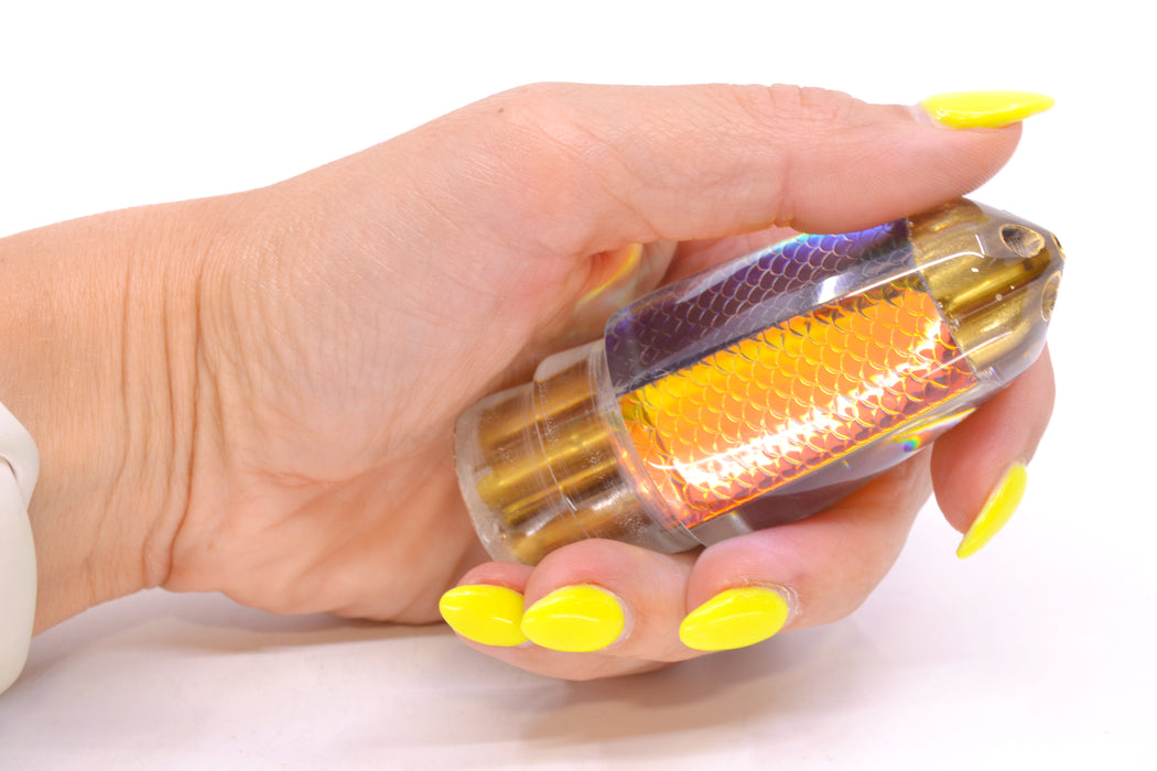 Koya Lures Rainbow Scale 1/4" Jet Clean Sweep Bullet 10" 5.5oz GZE