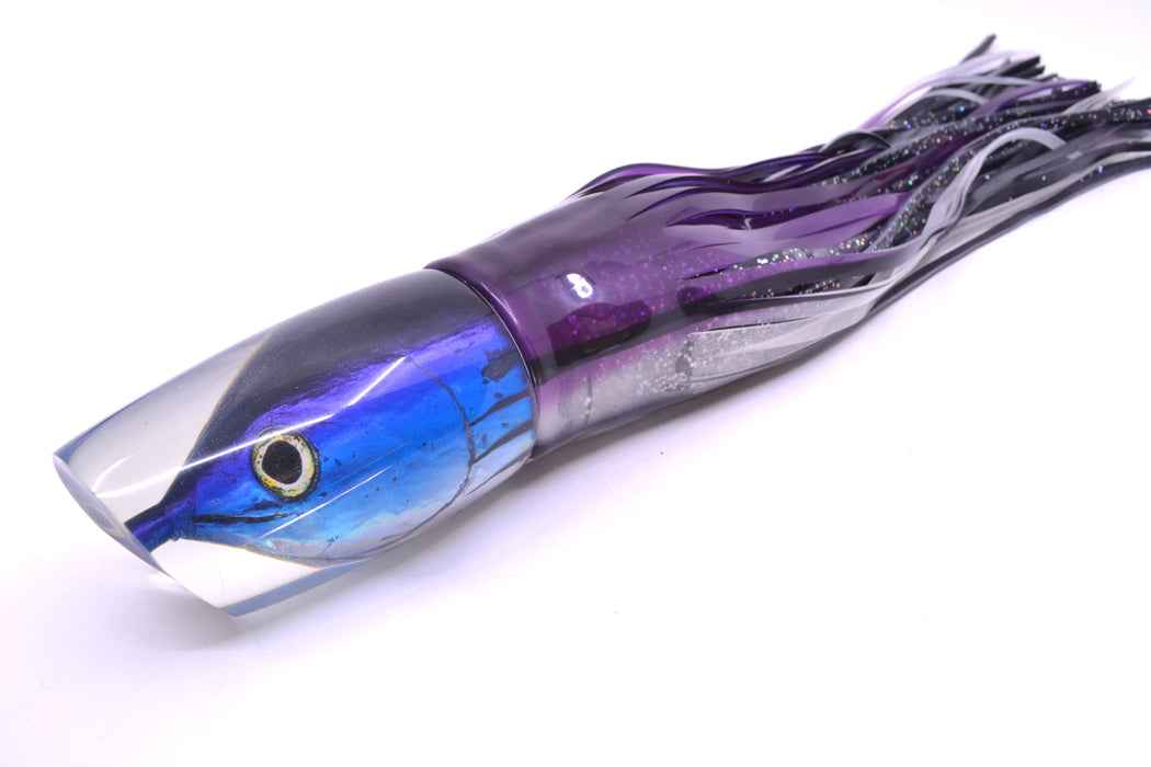 Ali'i Kai Lures Skipjack Fish Head XL Kill Switch 14" 15.8oz Skirted Purple Skipjack