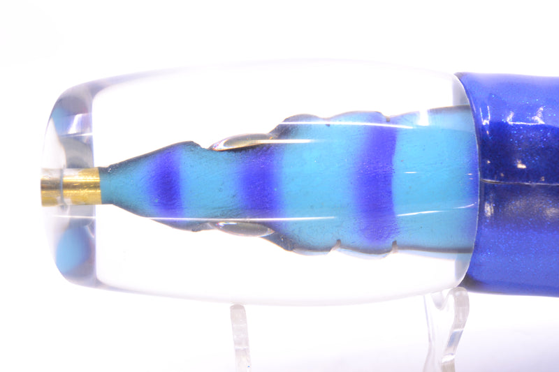 Tsutomu Lures “Gay Bob” Fish Head Super Moke 14" 10.3oz FT Vinyl Blue Dream