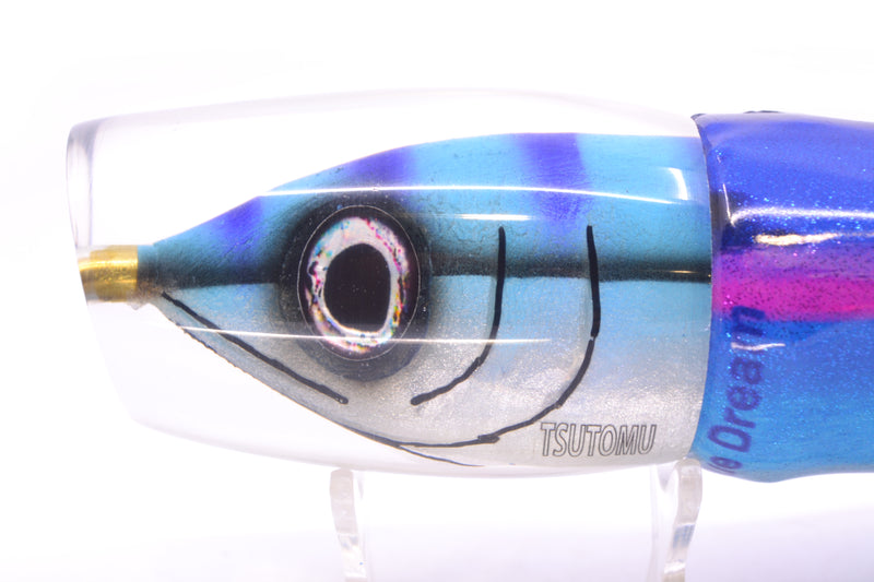 Tsutomu Lures “Gay Bob” Fish Head Super Moke 14" 10.3oz FT Vinyl Blue Dream