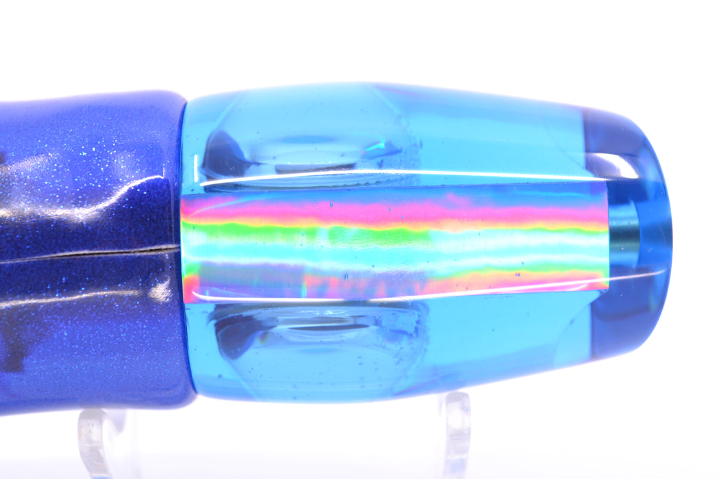Koya Lures Ice Blue Rainbow Doll Eyes Small 861 10" 6oz Fire Tailz Vinyl Blue Dream GZE