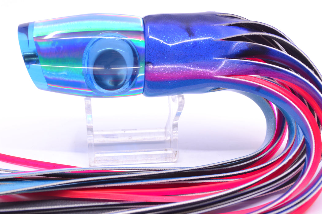 Koya Lures Ice Blue Rainbow Doll Eyes Small 861 10" 6oz Fire Tailz Vinyl Blue Dream GZE