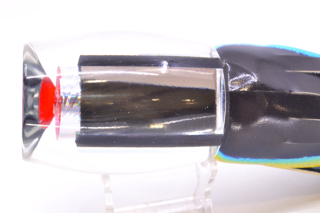 Aloha Lures Clear Mirrored Rainbow Starburst XL Beauty 14" 11.5oz FT Vinyl Yellowfin GZE