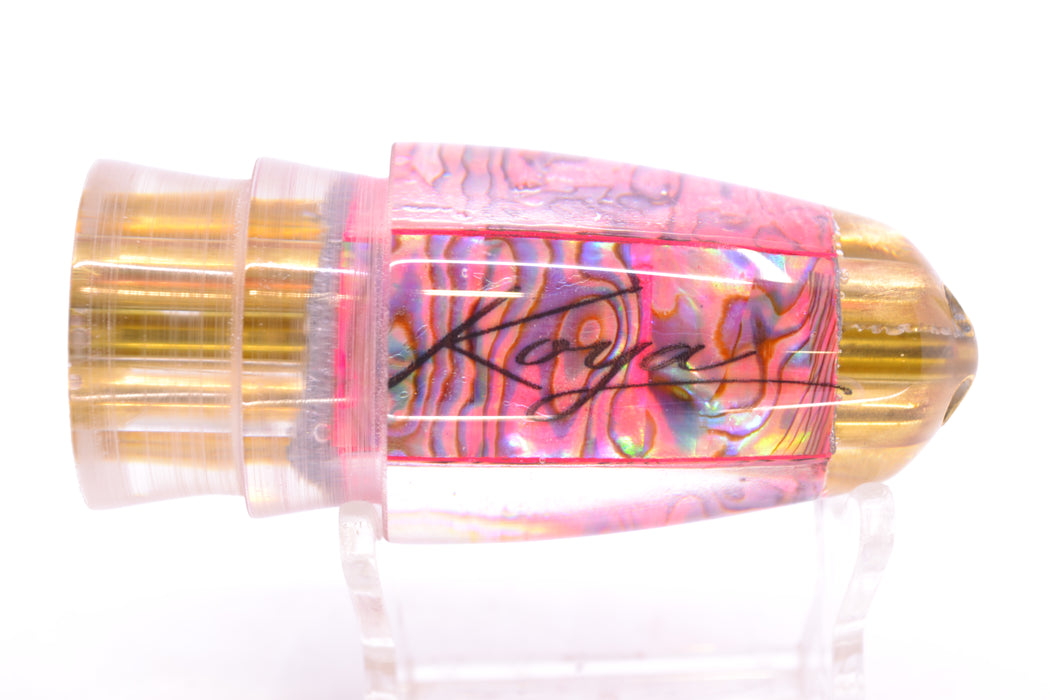 Koya Lures Pink Abalone 1/4" Jet Clean Sweep Bullet 10" 5.5oz GZE