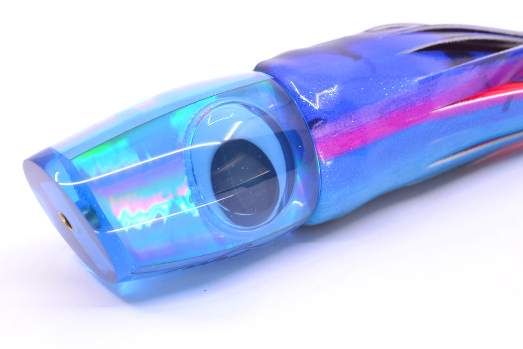 Koya Lures Ice Blue Rainbow Doll Eyes Small 861 10" 6oz Fire Tailz Vinyl Blue Dream GZE