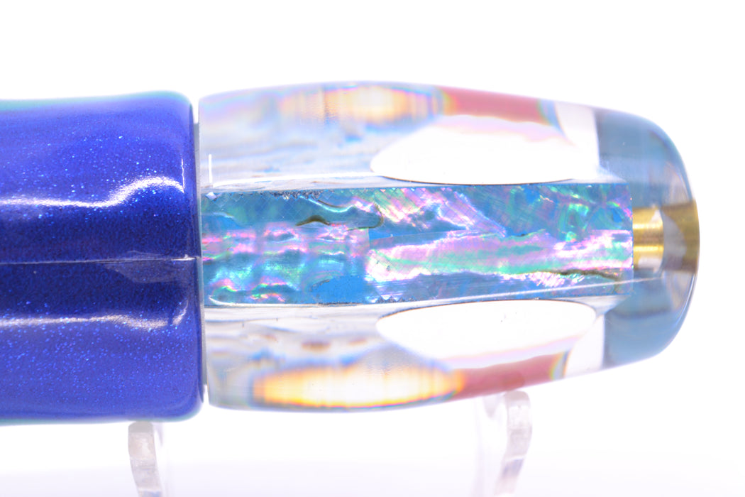 Koya Lures Ice Blue Awabi Red Eyes Small 861 10" 6oz Fire Tailz Vinyl Blueberry GZE