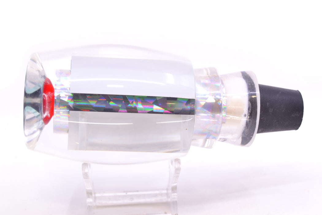 Aloha Lures Clear Mirrored Rainbow Flake XL Beauty 14" 8.2oz GZE